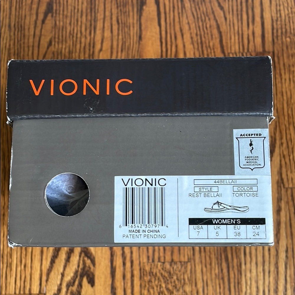 Vionic Bella Ii Women's Tortoise Shell Sandals - … - image 5